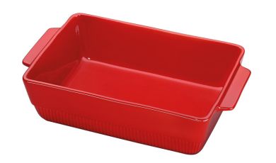 Spring Auflaufform Rechteckig 35 X 21 cm Rot Chalet 