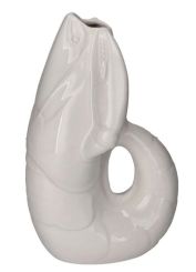 Gift Company Madame Crevette Hummer Vase L weiß 