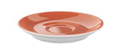 Dibbern Solid Color Papaya Espresso Untertasse Classico 