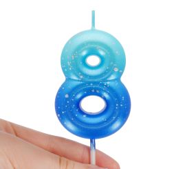 Legami Geburtstagskerze Blue - 8 