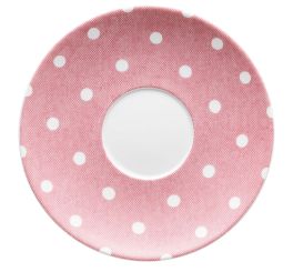 Hutschenreuther Springtime Rosé Cappuccino-Untertasse 