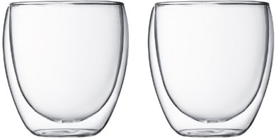 Bodum Pavina Glas Doppelwandig 0,25 L 2 Stk. Transparent 