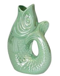 Gift Company Monsieur Carafon Fisch Vase L rainbow mint 2,7 L 