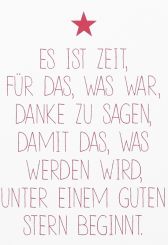 Räder Weihnachtskarte Es ist Zeit 