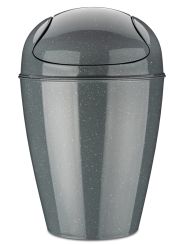 Koziol Schwingdeckeleimer 12 L Del M recycled ash grey 