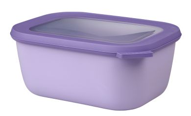 Mepal Multischüssel Cirqula Rechteckig 1500 ml Nordic Lilac 