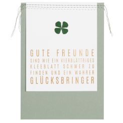 Räder Poesieblütenkarte Gute Freunde 