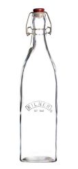 Kilner Bügelverschluss-Flasche quad., 0.55 L., 6,7x6,7x27,4 cm 