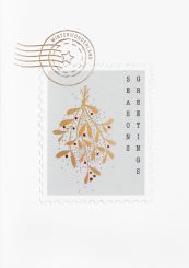 Räder Briefmarkenkarte Season Greetings 