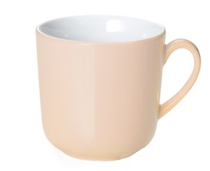 Dibbern Solid Color Peach Becher mit Henkel 0,32 L 