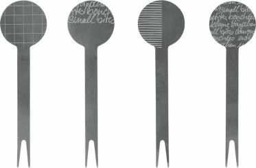 Räder Häppchenweise Snack Piekser 4er Set 10x2,8x0,1cm 