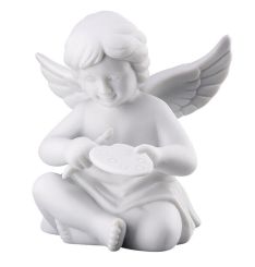 Rosenthal Selection Engel mit Malerpalette Klein Weiss Matt 