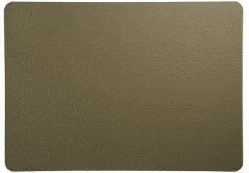 ASA Selection Tischset Rough Olive Leather L 46 cm B 33 cm H 0,2 cm 