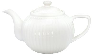 Greengate Teekanne Alice white large 
