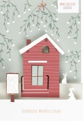 Räder Weihnachtskartenhaus Fröhliche Weihnachten 
