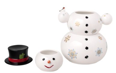 Villeroy & Boch Christmas Toys Memory Schneemann Dose 20,5x18x31 cm 