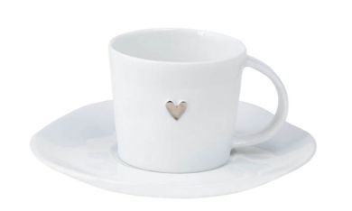 Räder Wolke Sieben Kleine Tasse silber Ø 6 cm H 5 cm 