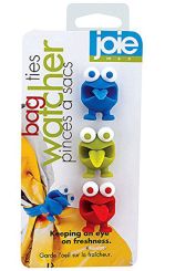 Joie msc Tüten-Verschlußbänder Bag Watcher 3er-Set blau/grün/rot 