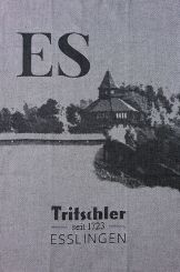 Tritschler Ross Geschirrtuch 50x70 cm Motiv Esslingen 