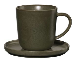 ASA Selection Coppa Espressotasse mit Unterer Nori L 9,4 cm B 9,4 cm H 7 cm 