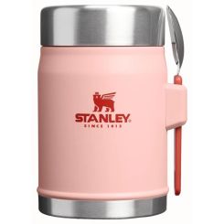 Stanley The Legendary Classic Food Jar + Spork 0.41 L Peach Rose 