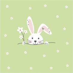 Paperproducts Servietten 33x33 cm Hello Easter green 