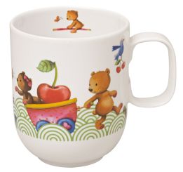 Villeroy & Boch Hungry As A Bear Kinderbecher mit 1 Henkel Groß 11,5x8x9,5 cm 