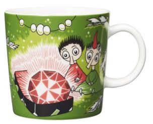 Arabia Moomin Becher 0,3 L Thingumy and Bob green 