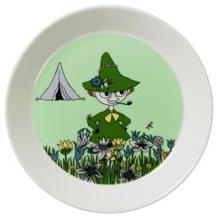 Arabia Moomin Teller 19cm Snufkin green 