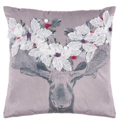 pad Kissenhülle 45x45 cm Moose light grey 