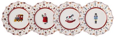 Villeroy & Boch Toy's Delight Jubiläums-Teller Set 4tlg. 