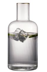 Lyngby Glas Karaffe Palermo 1,5 L Gold 