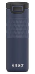 Kambukka Trinkbecher 500 ml Etna Grip Denim Blue Edelstahl 