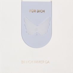 Räder Transparentmotivkarte Engelsflügel 13,5x13,5 cm 