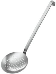 Rösle Haken Schaumlöffel flach grob gelocht 10 cm 