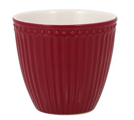 Greengate Latte Becher Alice claret red 