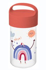 Koziol Snackpot / Trinkflasche 500 ml Buddy Koziol Snack 0,5 Dreams organic red dreams 