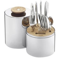 Christofle Besteckset Für 6 Personen (24 Stück) Essentiel Edelstahl 