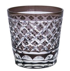 Greengate Wasserglas Cross grey crystal medium 