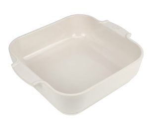 Peugeot Auflaufform quadratisch 28 cm Appolia ecru 