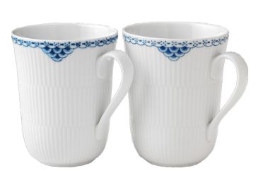 Royal Copenhagen Prinzess Becher 33 cl 2er Set 