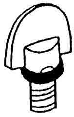 Fissler Deckelschraube ohne Durchgangsbohrung 