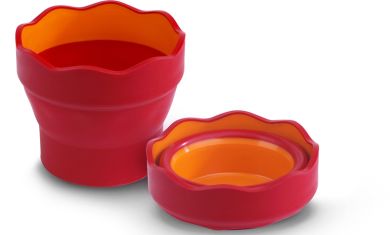 Faber-Castell Wasserbecher CLIC&GO Beere 