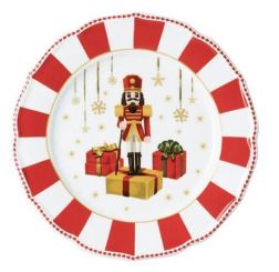 Hutschenreuther Teller flach 22 cm Christmas Love red 