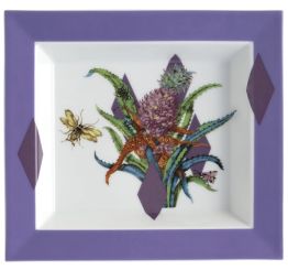 Meissen Vide-Poche Groß The Meissen Collection Exotic Purple 21x18,5 cm 