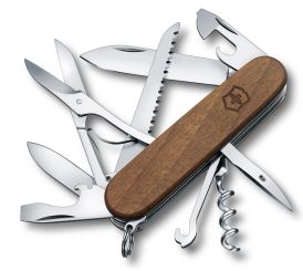 Victorinox Huntsman Wood 91 mm Braun 