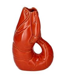 Gift Company Madame Crevette Hummer Vase XS orangerot 