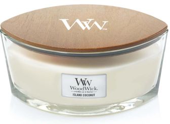 WoodWick Jar Ellipse Island Coconut 