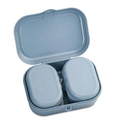 Koziol Lunchbox mit Trennsteg Pascal L nature flower blue 