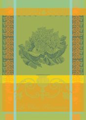 Garnier-Thiebaut Geschirrtuch Le Chou Romanesco Vert 56x77 cm 100% Baumwolle 